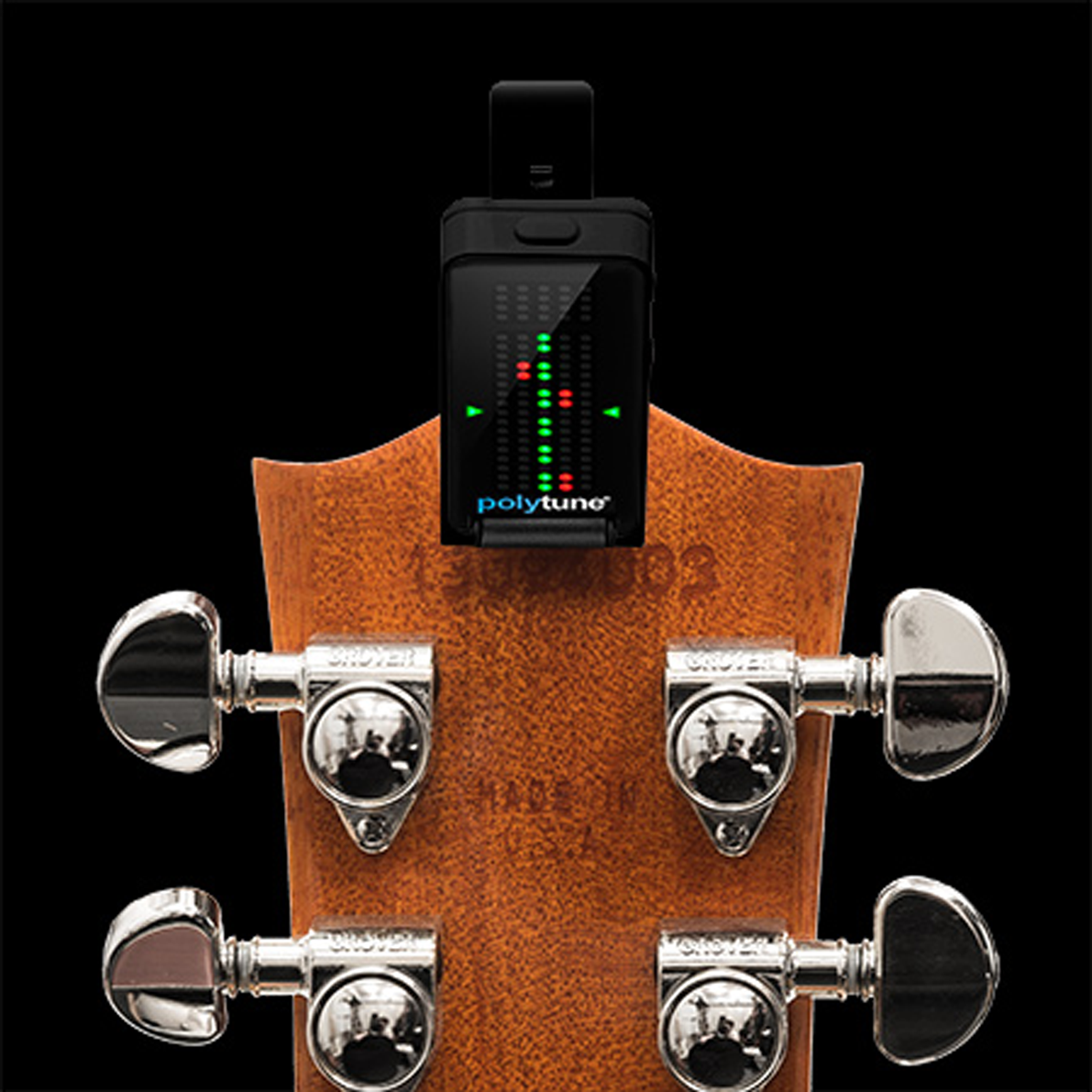 Polytune clip on guitar outlet tuner