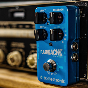 เอฟเฟคกีต้าร์ไฟฟ้า เสียงดีเลย์ TC Electronic FLASHBACK 2 DELAY