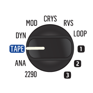 เอฟเฟคกีต้าร์ไฟฟ้า เสียงดีเลย์ TC Electronic FLASHBACK 2 DELAY