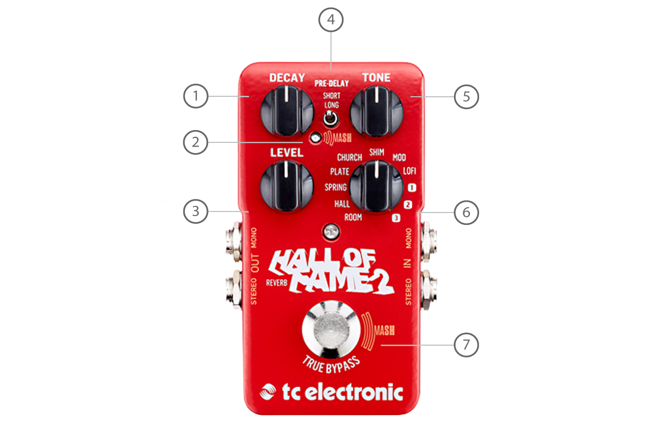 TC Electronic Hall of Fame 2 Reverb Pedal – GuitarPusher