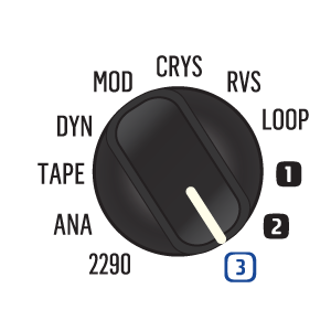 เอฟเฟคกีต้าร์ไฟฟ้า เสียงดีเลย์ TC Electronic FLASHBACK 2 DELAY