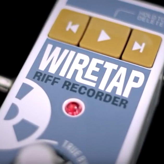 เอฟเฟคกีต้าร์ไฟฟ้า TC Electronic Wiretap Riff Recorder Pedal