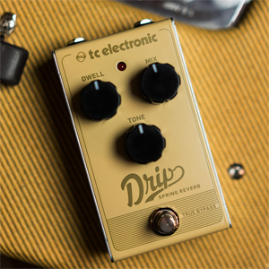 Legendary ‘60s Guitar Tone เอฟเฟคกีต้าร์ไฟฟ้า เสียงรีเวิร์บ TC Electronic Drip Spring Reverb