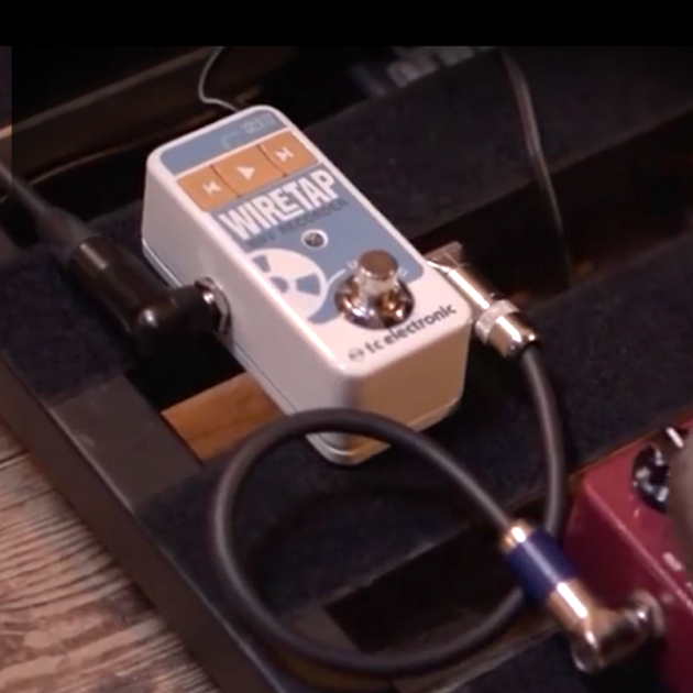 เอฟเฟคกีต้าร์ไฟฟ้า TC Electronic Wiretap Riff Recorder Pedal